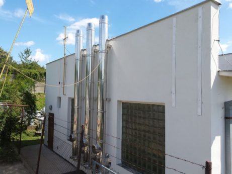 nerezové komíny
